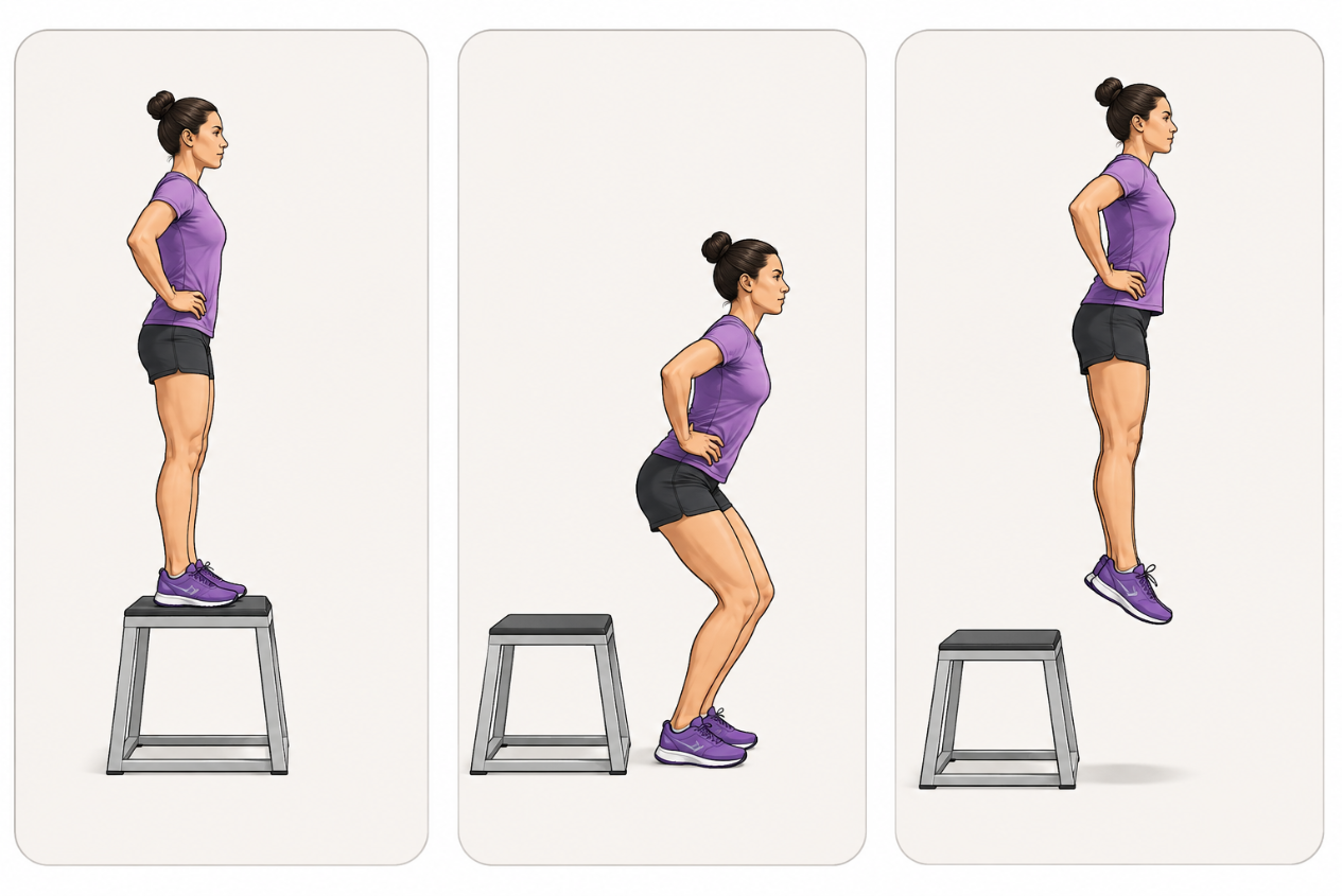 Execução do Drop Jump Test