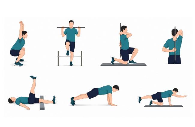 Execução do Functional Movement Screen